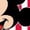 BLACK, variant on - Mickey Flag - Juniors Cropped Cotton Blend T-Shirt