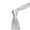 White, variant on Great Gifts 8cm Solid Satin Neckties for Men Fashion Business Dress Shirt Solid Polyester Hand Tie White