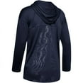 thumbnail image 2 of 1351230 Under Armour Women's Locker Emblem 1/4 Zip Hoody Navy S, 2 of 2