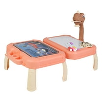 Viflosae 3-4 Year Old Boy Toys Gifts for 8 Year Old Girls Girls Christmas Gifts Age 8-10 Children's Smart Dinosaur Style Projector Table with and Music Learning Drawing Toy 10ml