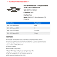 thumbnail image 2 of Rear Brake Pad Set - Compatible with 2014 - 2015 IS250, 2 of 2