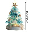thumbnail image 3 of Zhmrfg Christmas Decorations Coastal Ornament, Beachy Starfish Shells Festive Charm Nautical Decor for Christmas Tree Home Office Beach House Holiday Party Favors Ocean Lover Decor, 3 of 9