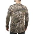 thumbnail image 3 of Mossy Oak Men's Country DNA Long Sleeve Performance Camo Tee Shirt, Up to 3XL, 3 of 6