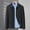 Black, variant on Xysaqa Men's Golf Jackets Classic Mens Full-Zip Lightweight Jacket Casual Long Sleeve Windbreaker Spring Fall Jacket for Men Black