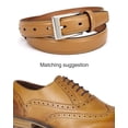 thumbnail image 3 of YOETEY Mens Belt Leather Belt, Classic Belt for Dress Casual 1 1/8" - Perfect Companion to Mens Shoes, 3 of 8
