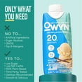 thumbnail image 6 of Only What You Need - 100% Vegan Plant-Based Protein Shakes, Smooth Vanilla, 20g Plant Protein, 11.15 Fl Oz, 4 Count, 6 of 9