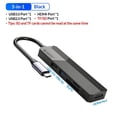 thumbnail image 3 of USB C Hub, ORICO 5 in 1 Type C Dock Splitter for MacBook Pro Accessories 4K HDMI+USB 3.0+SD+TF, 3 of 6