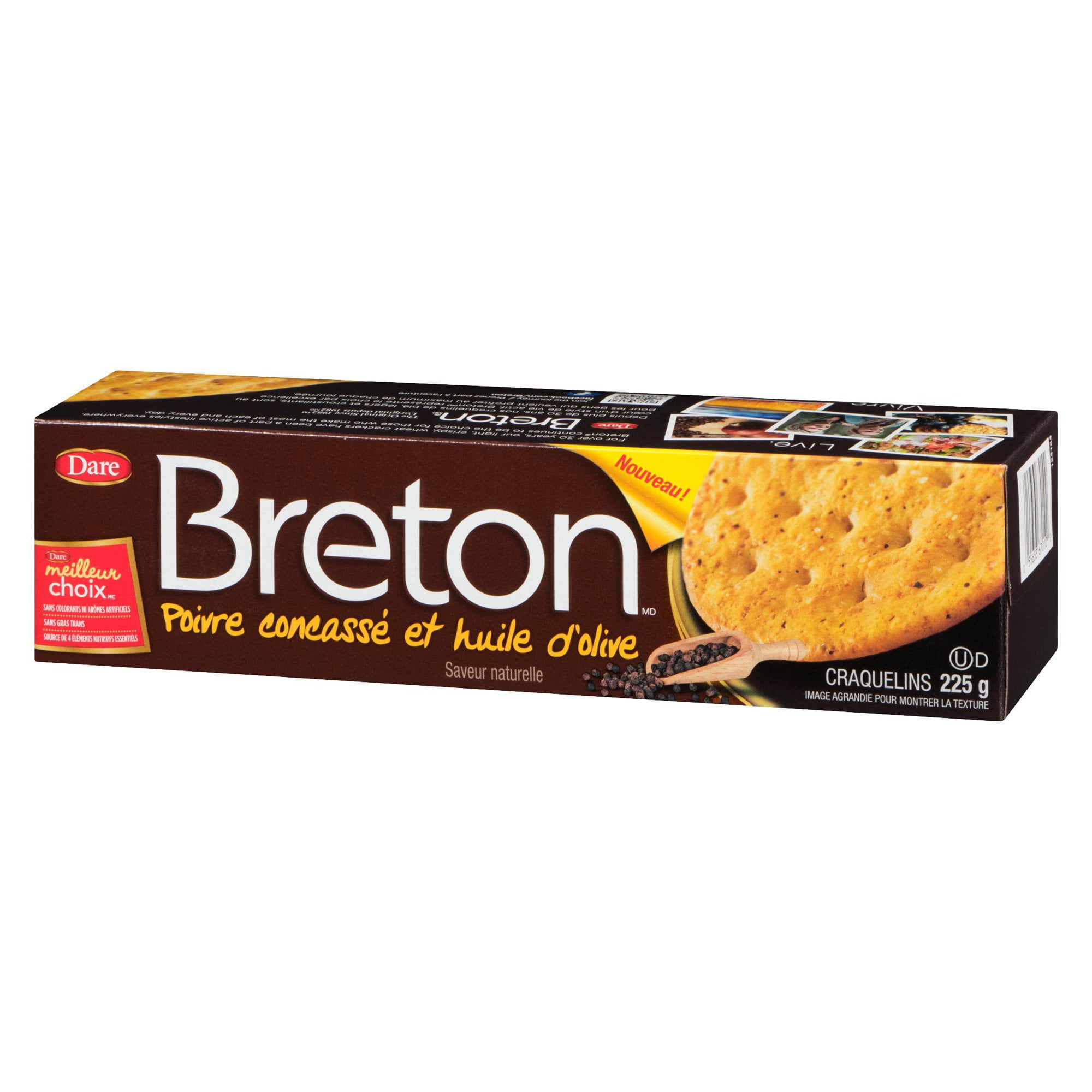 Breton Poivre Concassé et Huile d'Olive