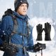 thumbnail image 3 of Eigraketly Guantes de invierno Dulce regalo Resiliencia Mitones para exteriores Suministros de ciclismo ajustables Equipo deportivo Ropa de ciclismo Ciclismo Negro/XL/Reflectante Eigraketly OD025879-11, 3 of 6