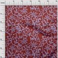 thumbnail image 3 of oneOone Rayon Maroon Fabric Asian Block Sewing Craft Projects Fabric Prints By Yard 56 Inch Wide, 3 of 4