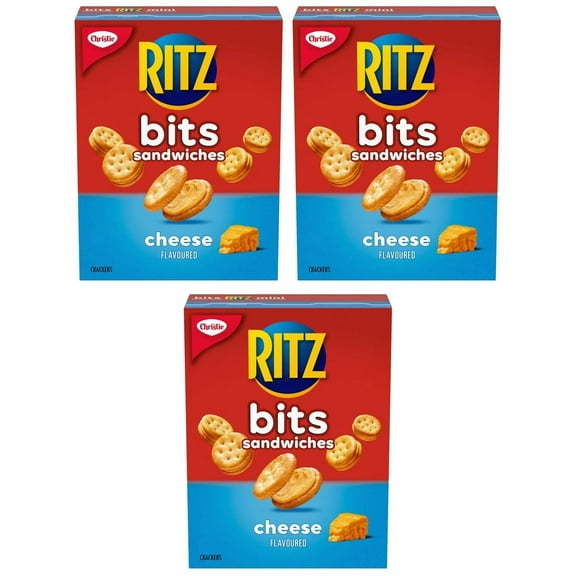Ritz Bits Cheese Sandwich Crackers, 180g (3 Pack)