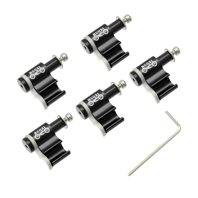 facefd Guide-Câble de Vélo Support de Ligne de Frein Hydraulique Pinces à Fil de Tuyau Noir