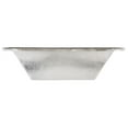 thumbnail image 3 of Thompson Traders Bpu-1914 Tonala 19" Rectangular Copper Dual Mount Bathroom Sink - Nickel, 3 of 3