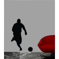 thumbnail image 2 of Wallhogs Soccer I Silhouette Cutout Wall Decal, 2 of 2