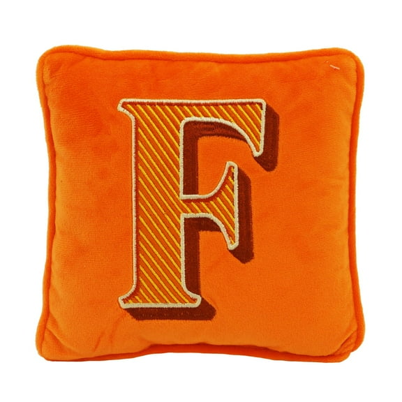 Ashland Spring Monogrammed 'F' Pillow 8x8