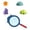 A, variant on Kids Fishing Toy Set with Net – 5PCS Floating Bath Toys, Color Changing Shark & Spray Water Sea Animals for Pool, Bathtub, Ages 3+