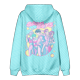thumbnail image 4 of Moonsky Sudadera con capucha de moda para mujer de la cantante pop Dem/0n HUNTR/X con jersey corto, suave y cómoda, top de manga larga para uso informal en primavera, otoño e invierno. (Cian S), 4 of 4