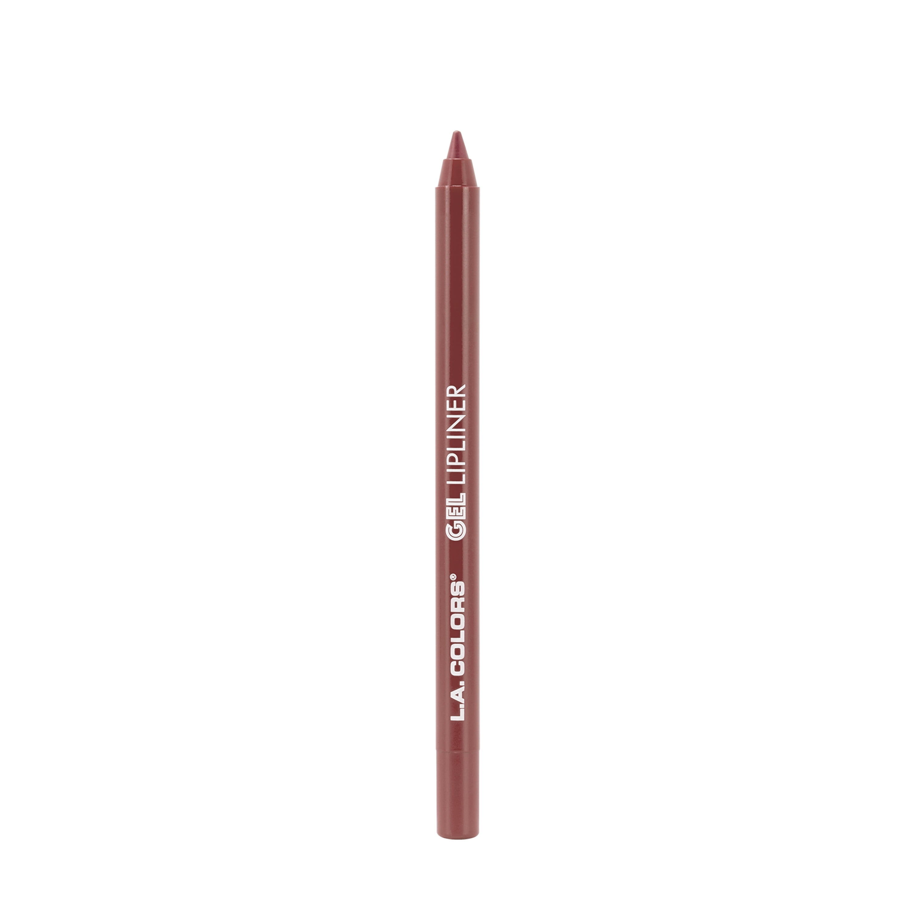 L.A. COLORS Long-lasting Smooth Creamy Matte Glide-on Gel Lipliner, Rose All Day, 0.05 oz