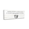 thumbnail image 3 of Best Five Seconds Laundry Humor Typography Graphic Art Gallery Wrapped Canvas Print Wall Art, 3 of 7