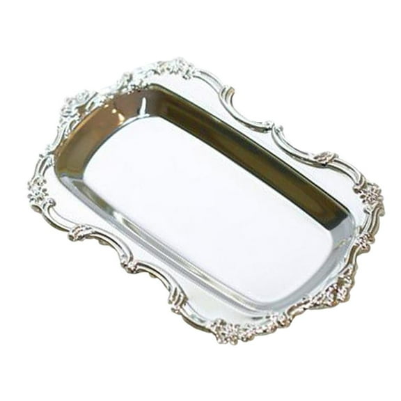 deevoka Cake Snack Plate BBQ Kitchen Serving Dishes Coffee Tea Cup Towel Tray