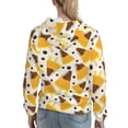 thumbnail image 2 of Hoodies for Women - Papaya ice cream Comfrt Colour Drawstring Women'S Fashion Hoodies & Sweatshirts, Fall Outfits Clothes for Women 2024 Pullover with Kangaroo Pocket, 2 of 7