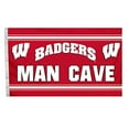 thumbnail image 2 of Wisconsin Badgers Flag 3x5 Banner Man Cave, 2 of 2