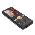 thumbnail image 1 of Teléfono De Botones Grandes Ultra Delgados, Teléfono Móvil Senior Con Pantalla De Color De 2.4 Pulgadas Y Linterna, Doble Agujero De Doble Sim, Gran Volumen, Equipado Con, 1 of 7