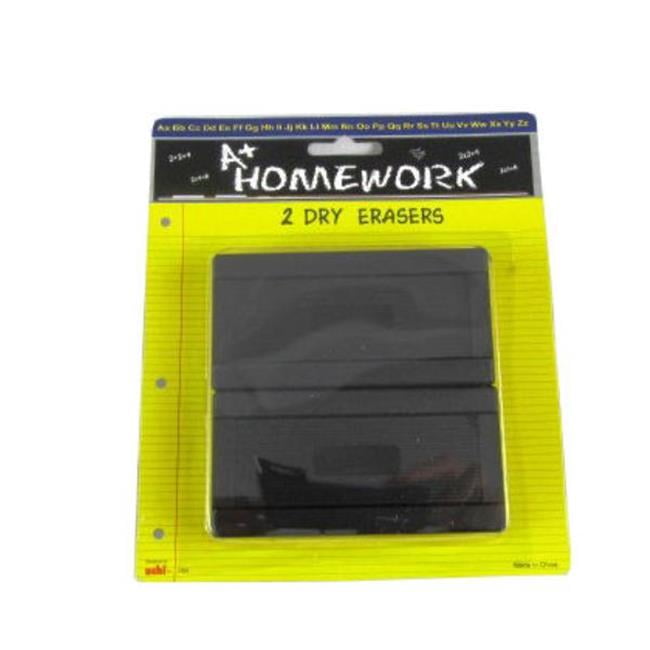 DDI 704975 Dry Erase Board Erasers 2 Pack Case of 48
