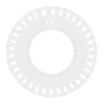 DEEPCRAFF 50Pcs Professional Coin Case Paper Holders for Neat Coin Collections