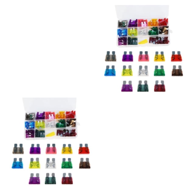 ZheElen 140x Transparent Assortment Kit Medium For Different Requirements Fast Detection Zinc Shown as Pictures 2Set