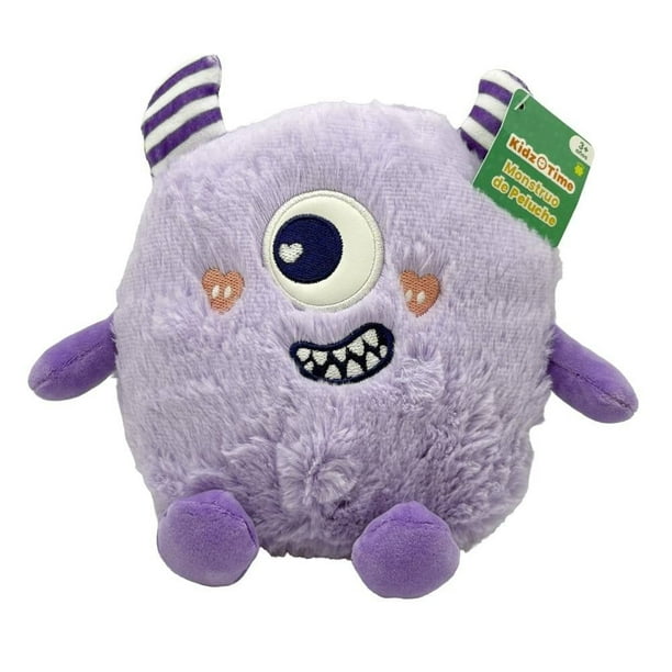 Toyland® 9 (23cm) juguete de peluche de monstruo de preocupación de color morado y verde - Le encanta comer sus preocupaciones