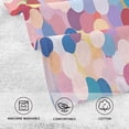 thumbnail image 5 of Yayeee 100% Cotton Hand Towels for Bathroom 16" x 28" Soft Absorbent Kitchen Towel, Light Colorful Circles, 5 of 7