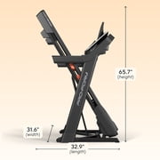 ProForm Carbon TLS Foldable Treadmill with a 5 LCD Display & Device Shelf, 0-10 MPH, 10% Incline & 1-month iFIT Train Membership Included* for Interactive Workouts, Streaming, More