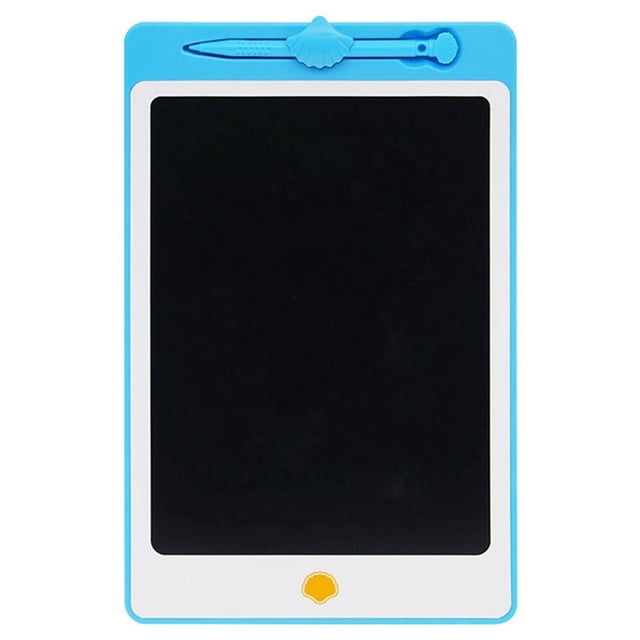 Pizarra LCD de 10 pulgadas para escritura a mano, con protección para los ojos, color azul claro