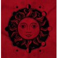 thumbnail image 2 of Celestial Sun Symbolic Spirit Animal Womens Slim Fit Graphic Tee Brisco Brands M, 2 of 4
