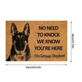 thumbnail image 3 of EIMELI WTN Funny Dog Doormat Dog Welcome Doormat Welcome Rug, 3 of 6