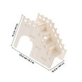 thumbnail image 2 of OULII 1Pcs Small Pet Ramp for Cage with Durable Wood 11.8x4.3x4.7in, 2 of 8