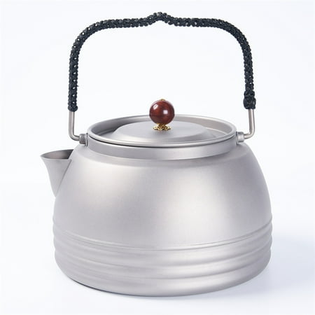 

Teakettles Water Kettle Tea Coffee Pot Portable Tea Coffee Pot Water Pure Kettle Picnic Coffee Pot Tea Pot Portable Kettle Tea Pot Silver Kettle Teapot Pure Buzhi Mewmewcat