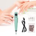 thumbnail image 6 of Mornei Portable Electric Nails Drill Nail Sanding Machine Lightweight Cordless Pedicure Green, 6 of 9