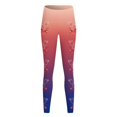 thumbnail image 2 of Gibobby Leggings deportivos mujer Leggings de cintura alta con estampado navideño para mujer, adecuados para yoga, correr, fitness diario(Morado,CH), 2 of 4
