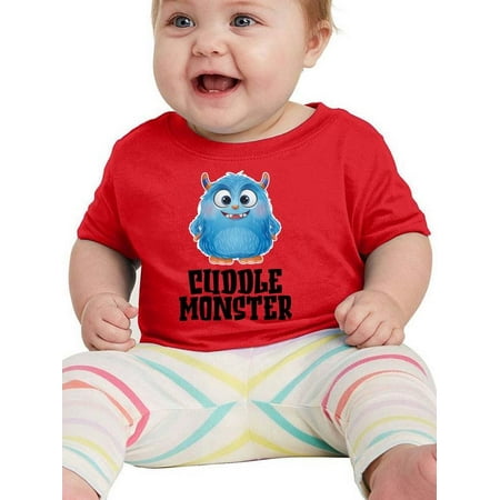 

Cuddle Monster T-Shirt Infant -Smartprints Designs 24 Months