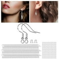 thumbnail image 2 of 100 Pieces Earrings Hooks Set Earring Backs Fish Hook for DIY Jewelry Making, 2 of 6