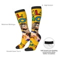 thumbnail image 5 of Saiise Sml Jeffy Ap Funny Socks Men Women Boys Kids Adults Novelty Graphic Crew Tube Socks Crazy Design Casual Dress Socks for Sports,Running,Travel, 5 of 7