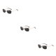 thumbnail image 2 of Gafas de sol fotocromáticas Minnieouse polarizadas plegables de metal color Oro, 2 of 6