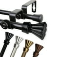 thumbnail image 3 of Domovina Hari 5/8" Double Curtain Rod-Color:Antique Gold,Size:48-84", 3 of 3