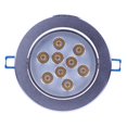 thumbnail image 4 of 9*1W LED Ceiling Light Recessed Spotlight LED Ceiling Light Spotlight Downlight Warm White 100-245V, 4 of 9
