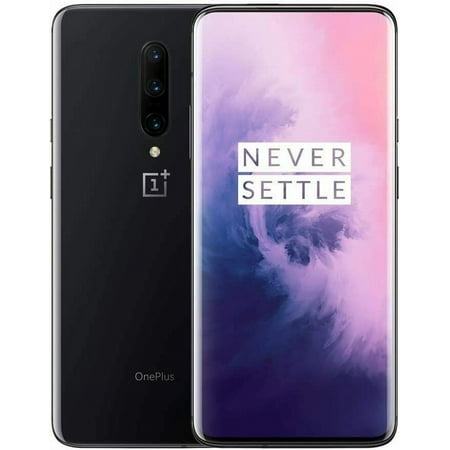 OnePlus 7 Pro 256GB Android, Smartphone 6.67 inch, 48MP Main Lens Triple Camera (Mirror Grey, Single SIM T-Mobile)