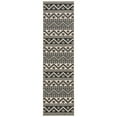 thumbnail image 5 of SAFAVIEH Veranda Luwig Southwestern Indoor/Outdoor Runner Rug, 2'3" x 8', Grey/Beige, 5 of 10