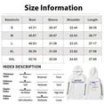 thumbnail image 2 of Pop cazadora para niña Demon Hunters Unisex Printed Anime Print Long-Sleeved Hooded Sweatshirt （Black）, 2 of 2
