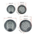 thumbnail image 5 of SDFGTstore 1Pair Auto Speaker Cover Car Audio Subwoofer Grille Black Decorative Circle Grille Protect Loudspeaker Protective Black, 5 of 9